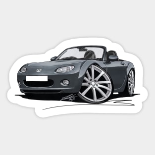 Mazda MX5 (Mk3) Grey Sticker